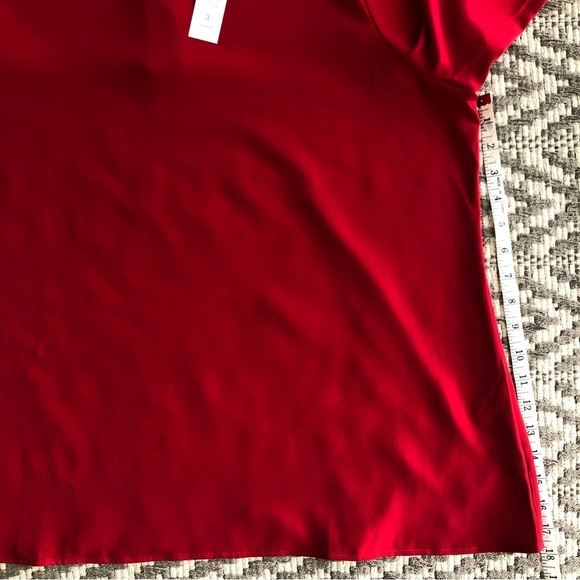 Chico’s size 3 ruffle sleeve tunic top - Picture 5 of 11